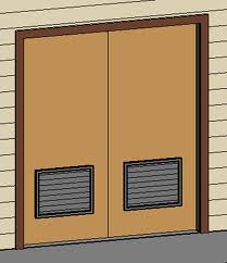 louver door