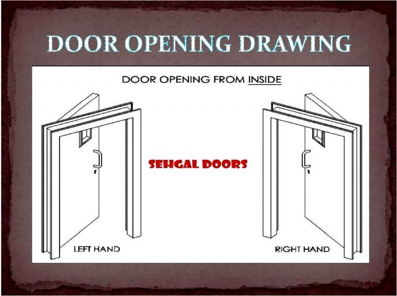 door opening