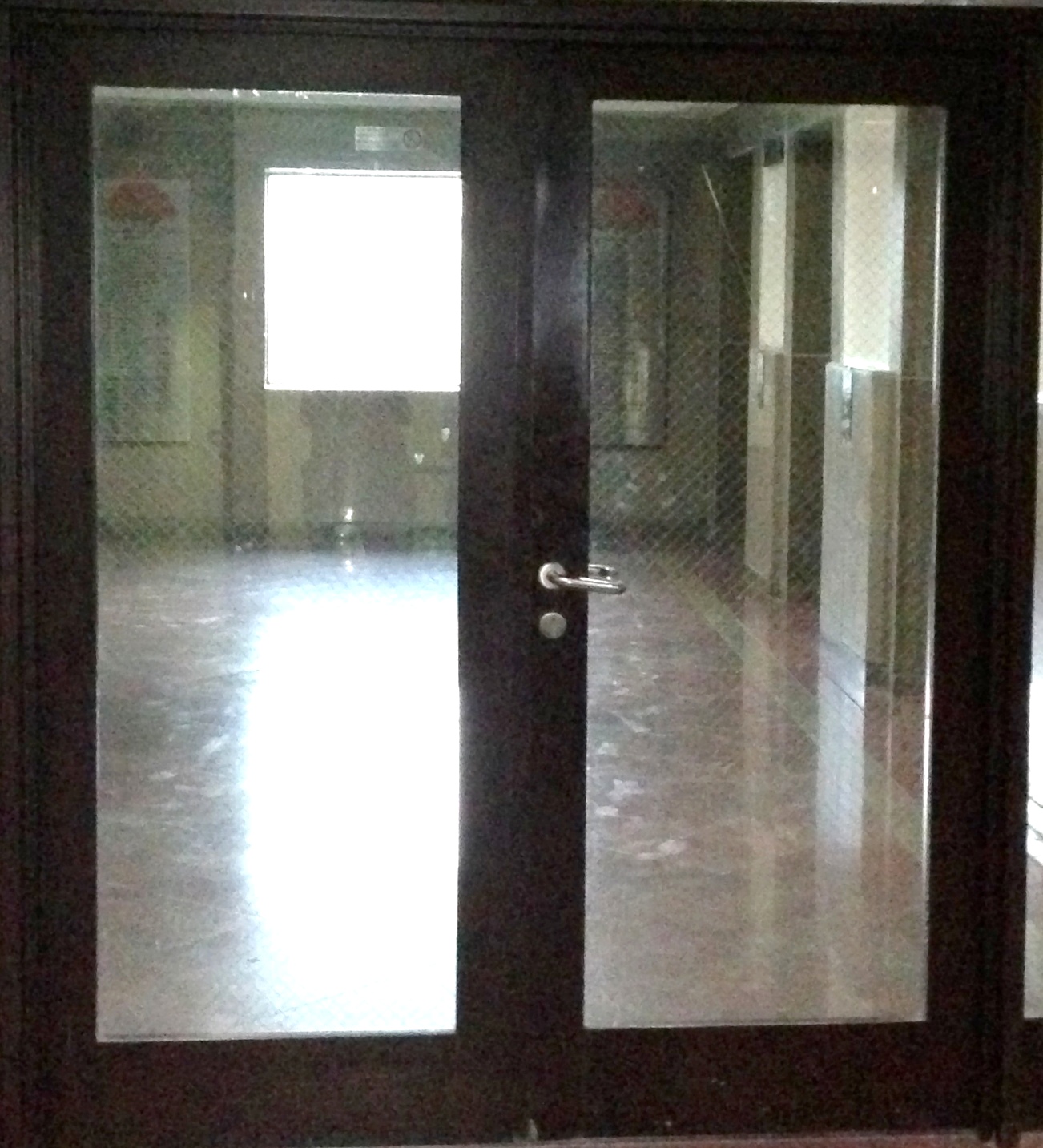 Glazed Metal Fire Door